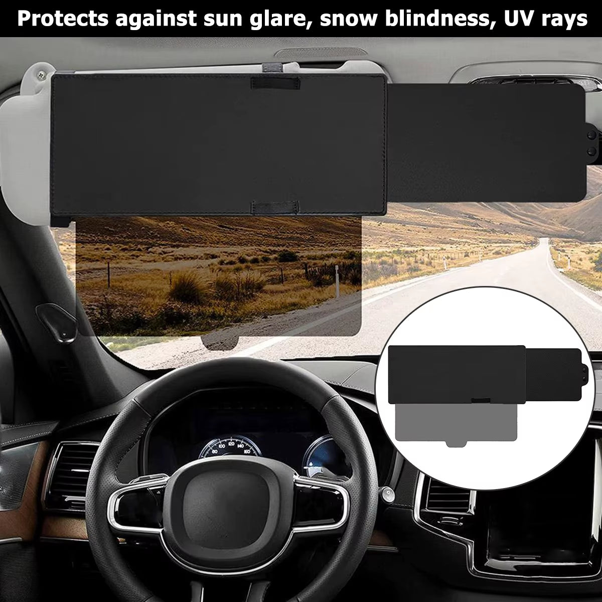 GlareGuard™ - Car Visor Extender