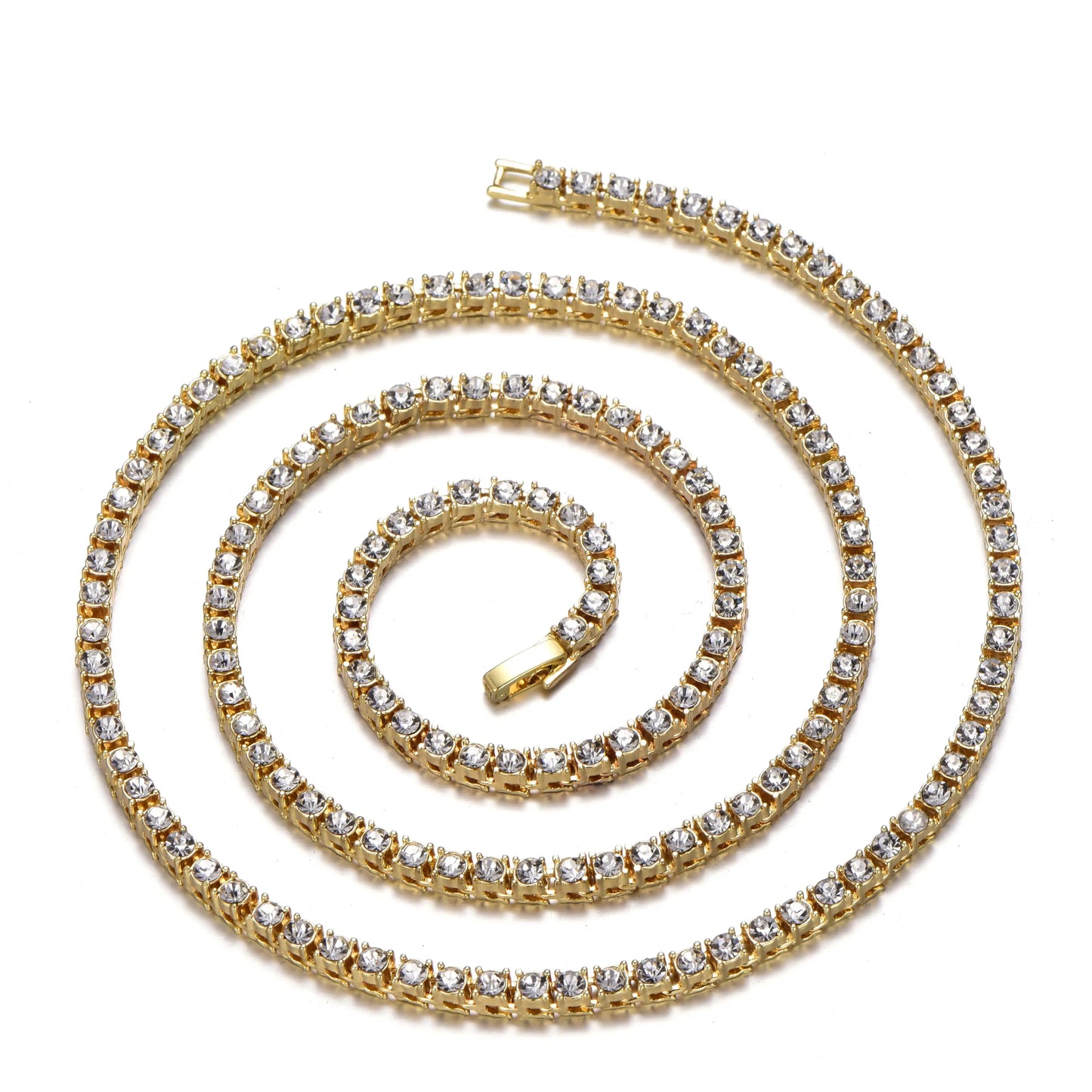 IceLink™ - 4MM Tennis Bracelet & Necklace Set