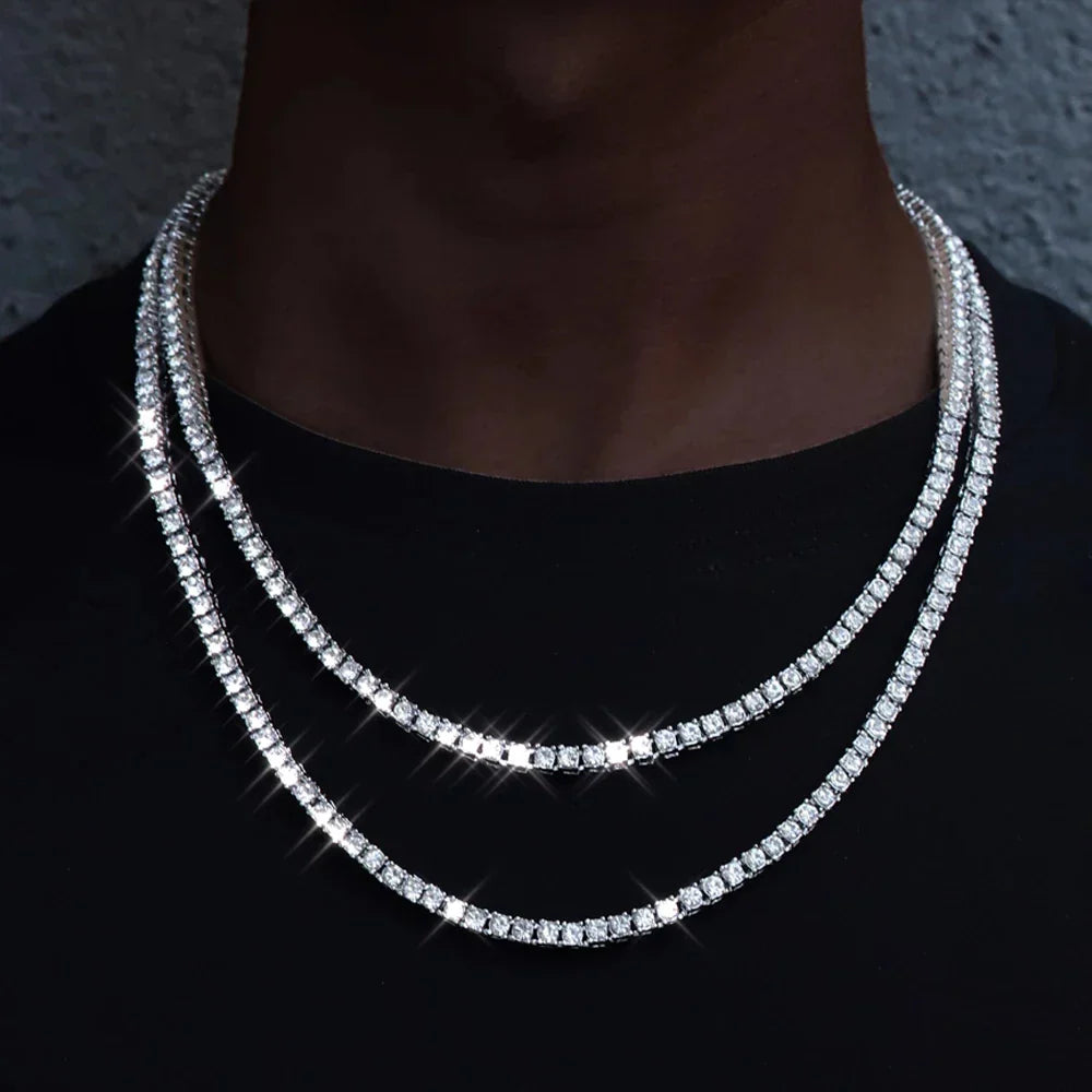IceLink™ - 4MM Tennis Bracelet & Necklace Set