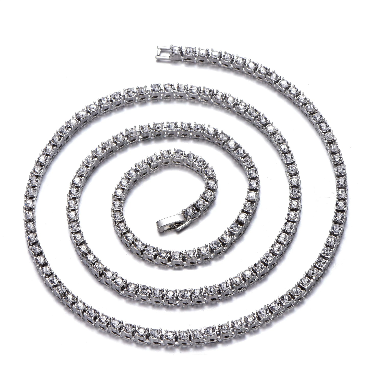 IceLink™ - 4MM Tennis Bracelet & Necklace Set