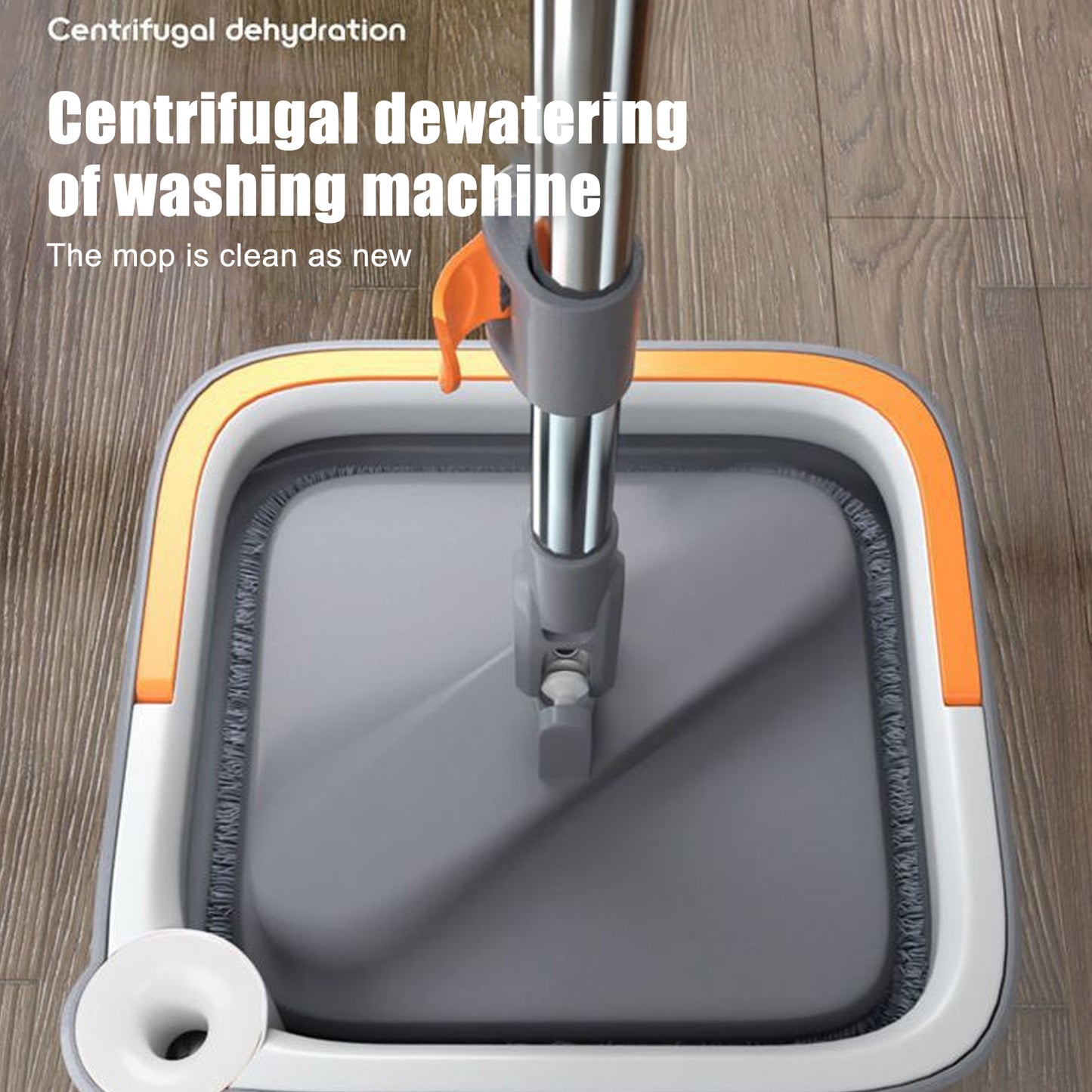 SwiftClean™ 360° Spin Mop