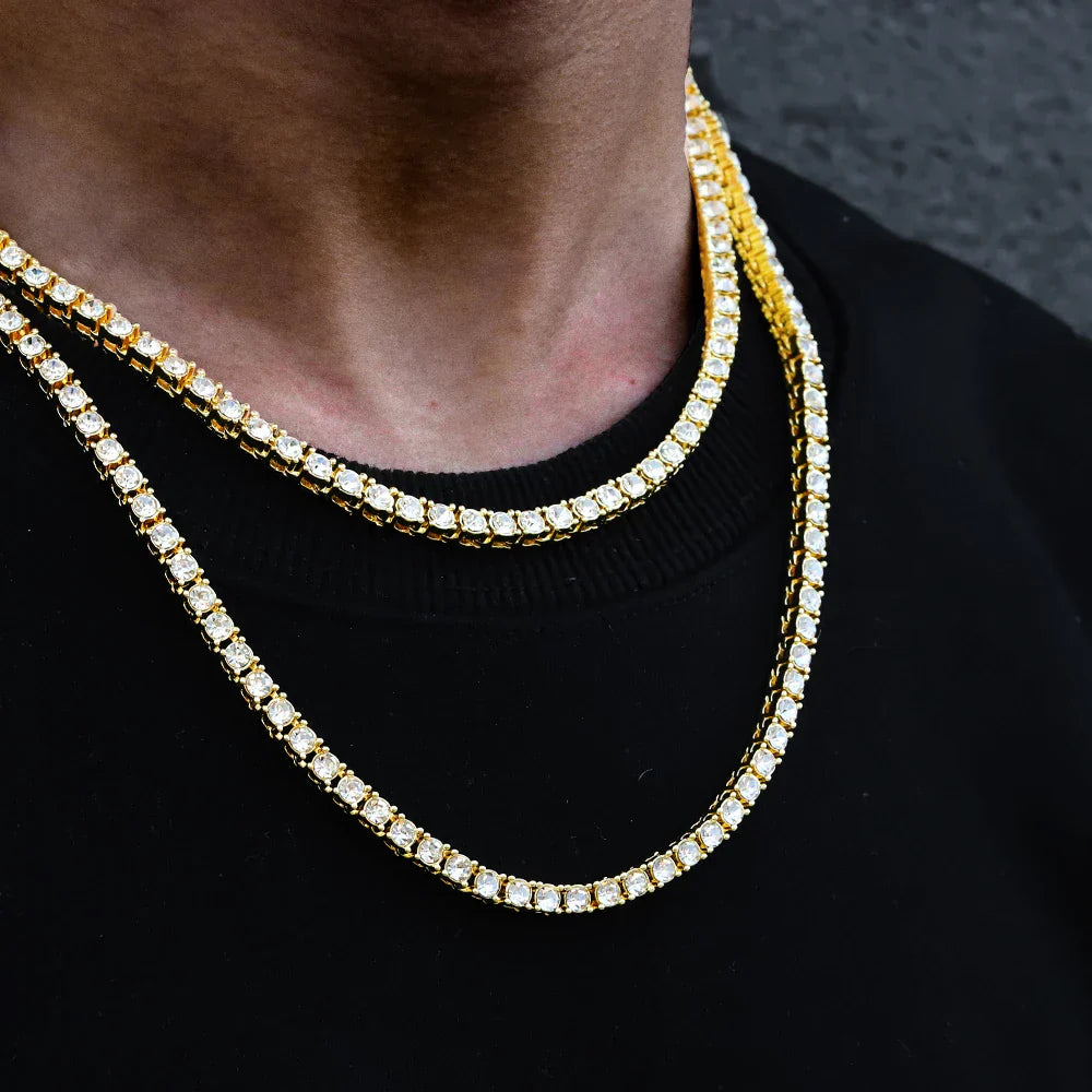 IceLink™ - 4MM Tennis Bracelet & Necklace Set