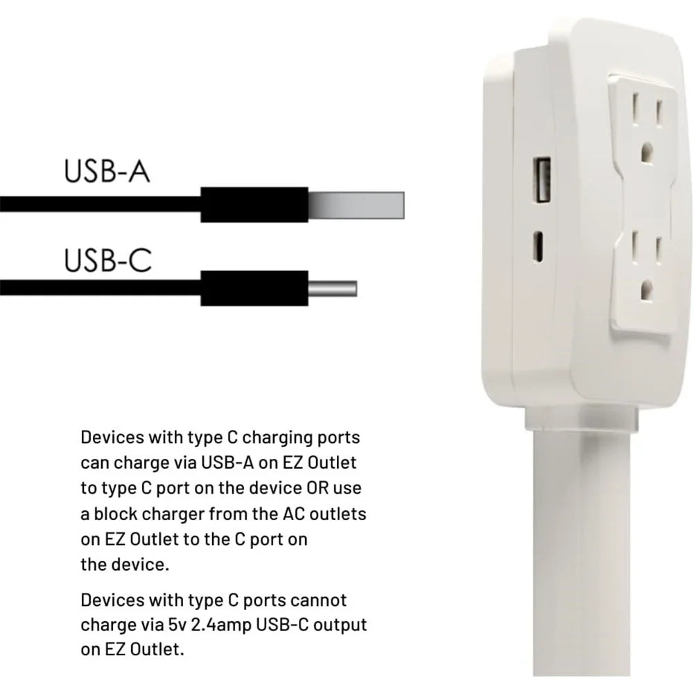 PivotPlug - 180° Outlet Extender