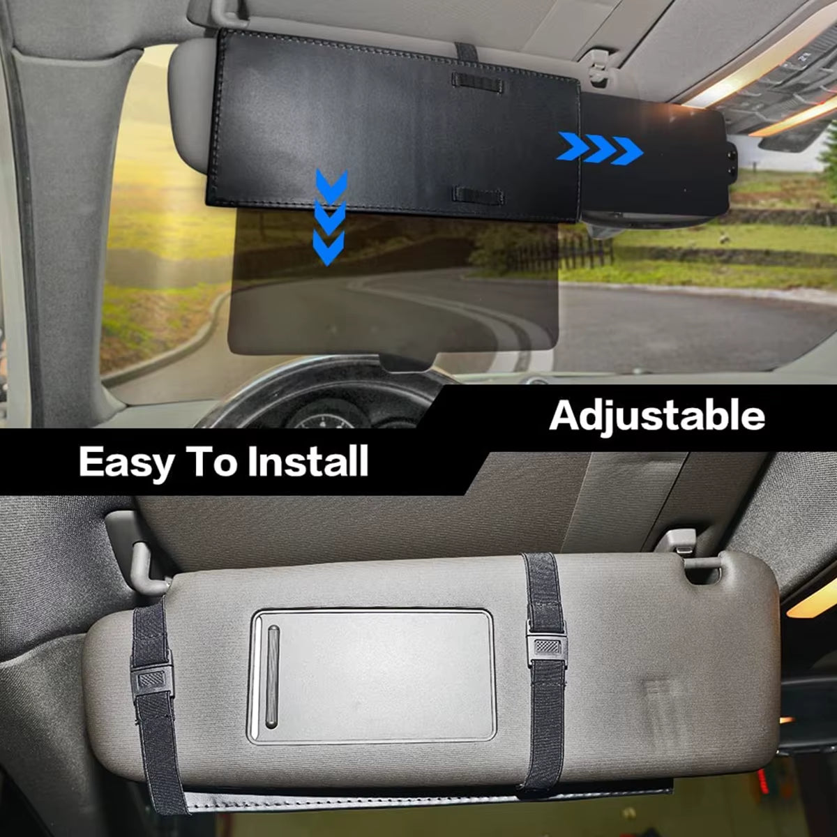 GlareGuard™ - Car Visor Extender