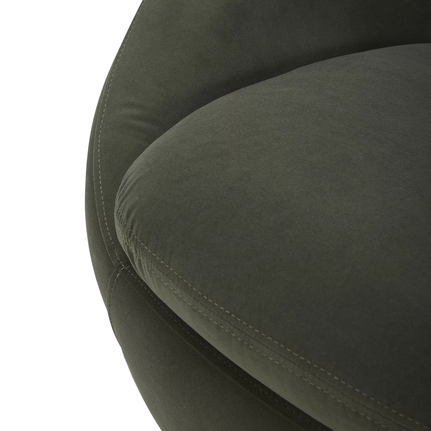 NobleNest™ Swivel Chair Olive Velvet