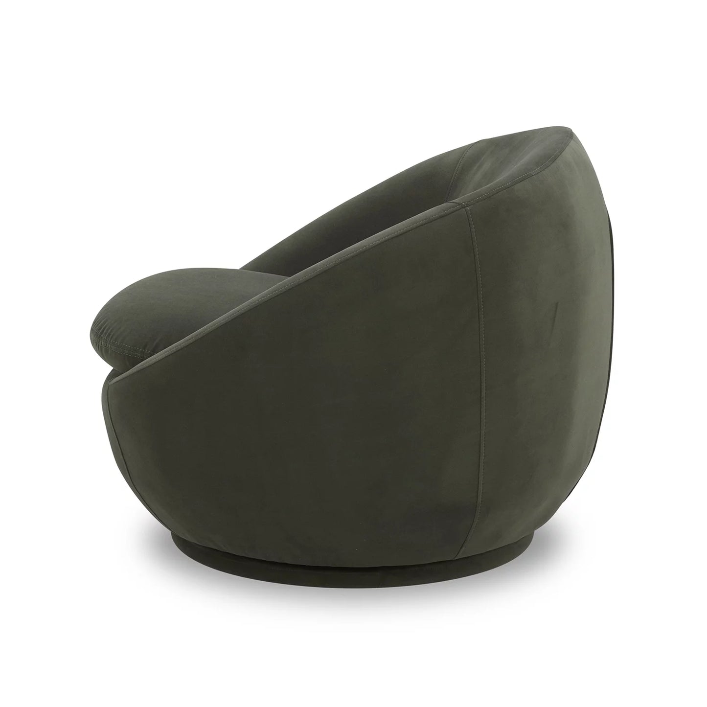 NobleNest™ Swivel Chair Olive Velvet