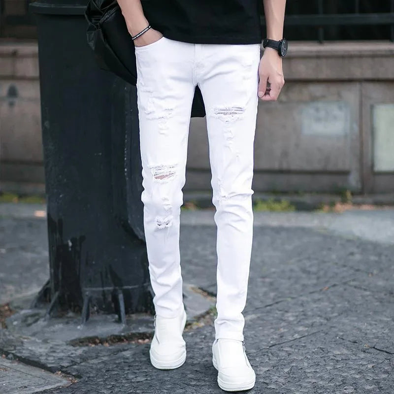 K-Urban™ - Korean Inspired Luxury Slim Fit Jeans for Men