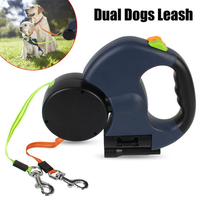 DualTrek™ - Retractable Pet Leash