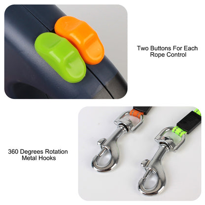 DualTrek™ - Retractable Pet Leash