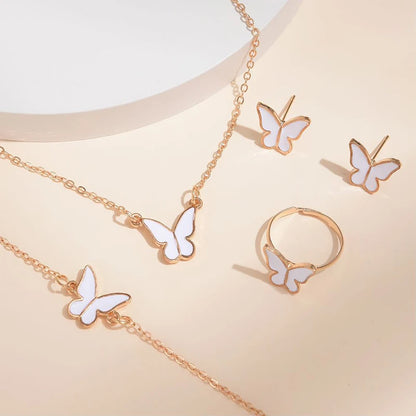 Enchanted Butterfly 5 Piece Jewelry Set