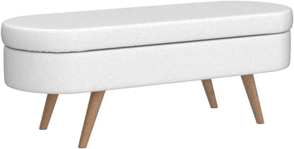 Boucle Storage Ottoman