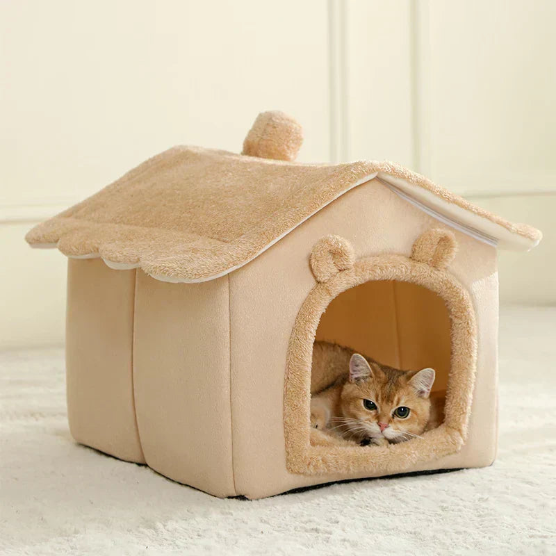 PawHut™ - Foldable Pet Bed | Plush, Cozy & Easy to Clean