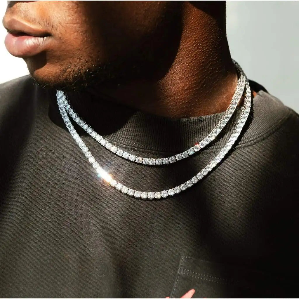 IceLink™ - 4MM Tennis Bracelet & Necklace Set