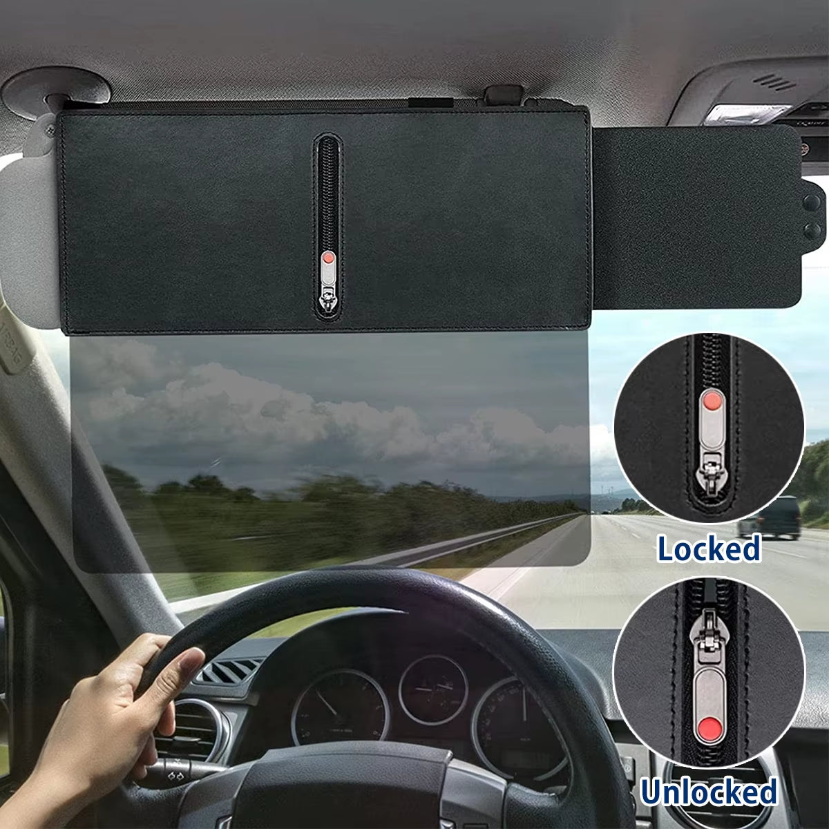GlareGuard™ - Car Visor Extender