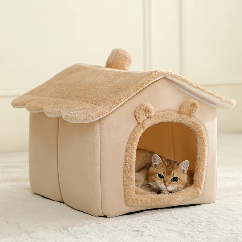 PawHut™ - Foldable Pet Bed | Plush, Cozy & Easy to Clean