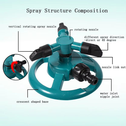 GardenWhirl™ - 3 Nozzle Irrigation System