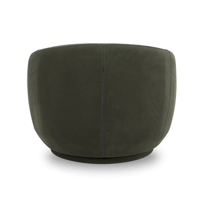 NobleNest™ Swivel Chair Olive Velvet
