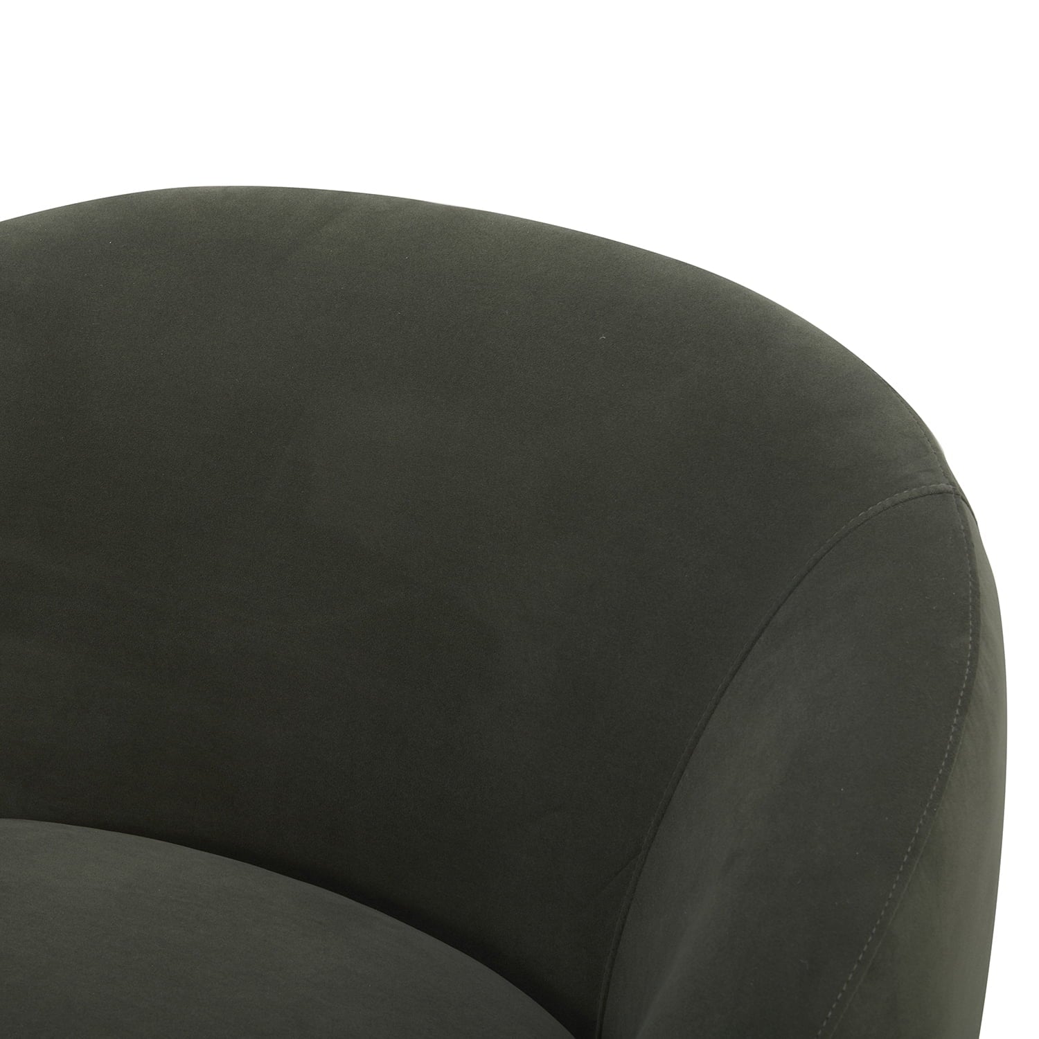 NobleNest™ Swivel Chair Olive Velvet